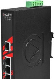 Antaira Technologies LNP-0500 - 5-Port Industrial PoE+ Unmanaged Ethernet (LNP-0500)