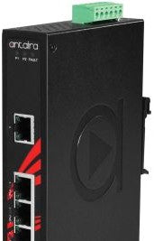 Antaira Technologies LNP-0500G-T - 5-Port Industrial Gigabit PoE+ Unmanaged (LNP-0500G-T)