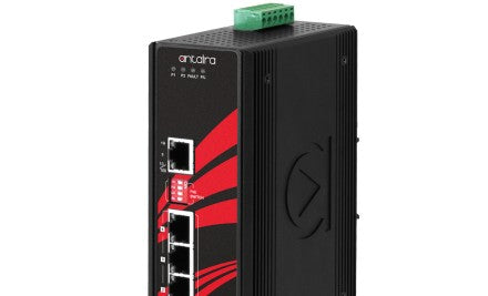 Antaira Technologies LNP-0500G-BT-24 - 5-Port Industrial Gigabit IEEE 802.3bt (LNP-0500G-bt-24)