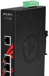 Antaira Technologies LNP-0500G - 5-Port Industrial Gigabit PoE+ Unmanaged (LNP-0500G)