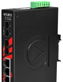 Antaira Technologies LNP-0602-M-T - 6-Port Industrial PoE+ Unmanaged Ethernet (LNP-0602-M-T)