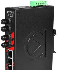 Antaira Technologies LNP-0602-ST-S3-T - 6-Port Industrial PoE+ Unmanaged (LNP-0602-ST-S3-T)