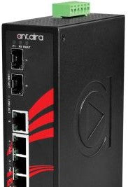 Antaira Technologies LNP-0702G-SFP-24-T - 7-Port Industrial Gigabit PoE+ (LNP-0702G-SFP-24-T)