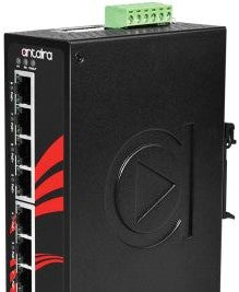 Antaira Technologies LNP-0800-60-24 - 8-Port Industrial PoE+/4PPoE Unmanaged (LNP-0800-60-24)