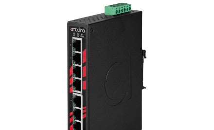Antaira Technologies LNP-0800G - 8-Port Industrial PoE+ Gigabit Unmanaged (LNP-0800G)