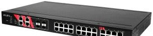 Antaira Technologies LNP-2804GN-SFP-T - 28-Port 1U 19 Rackmount Industrial (LNP-2804GN-SFP-T)