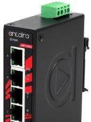 Antaira Technologies LNP-C500G - Compact 5-Port Industrial Gigabit PoE+ (LNP-C500G)