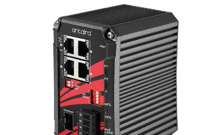 Antaira Technologies LNP-C501G-SFP-BT-T - 5-Port Compact Industrial Gigabit IEEE (LNP-C501G-SFP-bt-T)