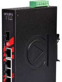 Antaira Technologies LNX-0601G-SFP - 6-Port Industrial Unmanaged Ethernet (LNX-0601G-SFP)