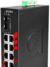 Antaira Technologies LNX-1002C-SFP - 10-Port Industrial Gigabit Unmanaged (LNX-1002C-SFP)