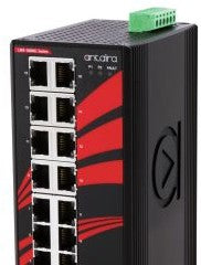 Antaira Technologies LNX-1600G - 16-Port Industrial Gigabit Unmanaged Ethernet (LNX-1600G)