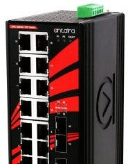 Antaira Technologies LNX-2004G-SFP - 20-Port Industrial Gigabit Unmanaged (LNX-2004G-SFP)
