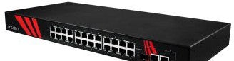 Antaira Technologies LNX-2602G-SFP-T - 26-Port Industrial 1U 19 Rackmount (LNX-2602G-SFP-T)