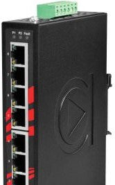 Antaira Technologies LNX-800AG-T - 8-Port Industrial Gigabit Unmanaged Ethernet (LNX-800AG-T)