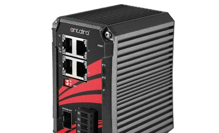Antaira Technologies LNX-C501G-SFP-T - 5-Port Compact Industrial Gigabit (LNX-C501G-SFP-T)