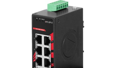 Antaira Technologies LNX-C800 - 8-Port Industrial Compact Unmanaged Ethernet (LNX-C800)