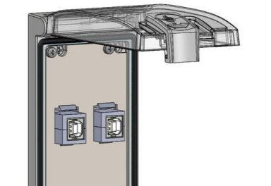 Mencom Remote Access Interfaces LP1-2USB-BFAF - Panel Interface Connector, Includes: (2)USB (LP1-2USB-BFAF)