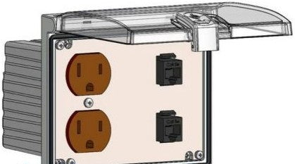 Mencom Remote Access Interfaces LP3-DP-2RJ45 - DPLX; 2 RJ45; LP3 (LP3-DP-2RJ45)