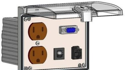 Mencom Remote Access Interfaces LP3-DP-DB9-RJ45-R - DPLX; DB9; RJ45; 3A; LP3 (LP3-DP-DB9-RJ45-R)