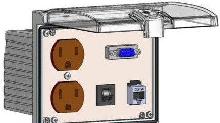 Mencom Remote Access Interfaces LP3-DP-DB9F-RJ45S-R - DPLX; DB9F: RJ45S; 3A; LP3 (LP3-DP-DB9F-RJ45S-R)