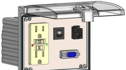 Mencom Remote Access Interfaces LP3-GF-DB9-RJ45-R - GFI; DB9; RJ45; R; LP3 (LP3-GF-DB9-RJ45-R)