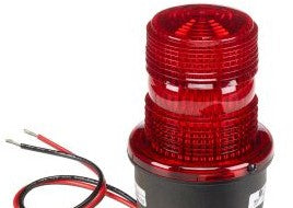 Federal Signal Visual Signaling Devices LP3T-120R - StreamLine Low Profile Strobe Light, 120VAC (LP3T-120R)