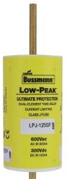 Bussmann Fuses LPJ-125SP - Eaton Bussmann series LPJ fuse, 125 A, Dual (LPJ-125SP)