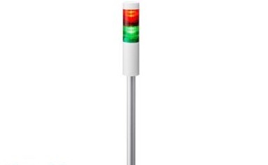 Patlite Visual Signaling Devices LR4-202LJNW-RG - 40 UL CE IP65 DC 24V, Pole Mount (LR4-202LJNW-RG)