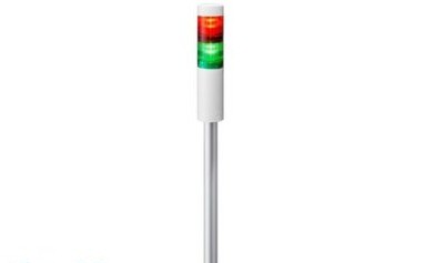 Patlite Visual Signaling Devices LR4-202PJNW-RG - 40 UL CE IP65 DC 24V, Pole Mount/Cable, No (LR4-202PJNW-RG)