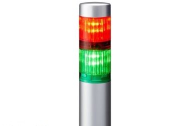 Patlite Visual Signaling Devices LR4-202WJNU-RG - 40 UL CE IP65 DC 24V, Direct Mount/3.3m (LR4-202WJNU-RG)