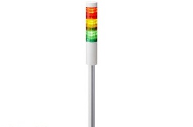 Patlite Visual Signaling Devices LR4-302LJNW-RYG - 40 UL CE IP65 DC 24V, Pole Mount (LR4-302LJNW-RYG)