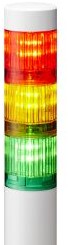 Patlite Visual Signaling Devices LR4-302WJNW-RYGZ - 40 UL CE IP65 DC 24V, Direct (LR4-302WJNW-RYGZ)