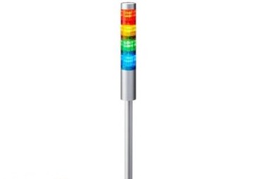 Patlite Visual Signaling Devices LR4-402LJNU-RYGB - 40 UL CE IP65 DC 24V, Pole Mount (LR4-402LJNU-RYGB)