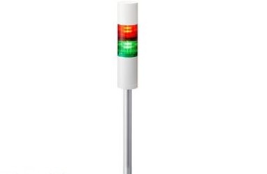 Patlite Visual Signaling Devices LR5-202PJBW-RG - 50 UL CE IP65 DC 24V, Pole Mount/Cable (LR5-202PJBW-RG)