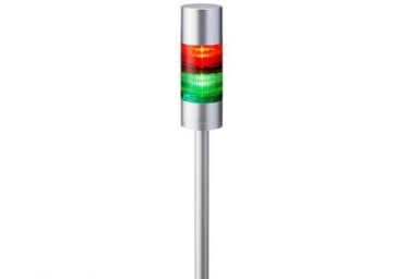 Patlite Visual Signaling Devices LR6-202LJBU-RG - 60 UL CE IP65 DC 24V, Pole Mount/Cable (LR6-202LJBU-RG)
