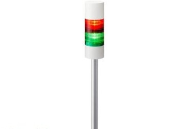 Patlite Visual Signaling Devices LR6-202LJBW-RG - 60 UL CE IP65 DC 24V, Pole Mount/Cable (LR6-202LJBW-RG)