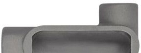 Thomas & Betts Conduit Outlet Bodies LR67SA - 2 Inch Conduit Body, LR Shape, Form 7, For Use (LR67SA)