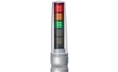 Patlite Visual Signaling Devices LS7-302SFBWH-RYGNN+FB207 - Continuous light, direct mount (LS7-302SFBWH-RYGNN+FB207)