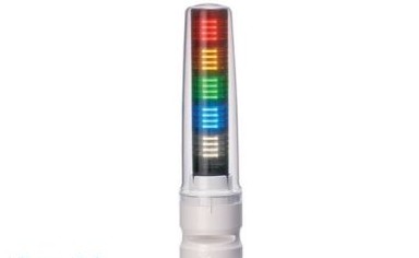 Patlite Visual Signaling Devices LS7-502FBWH-RYGBC+FB207 - Continuous light, direct mount (LS7-502FBWH-RYGBC+FB207)