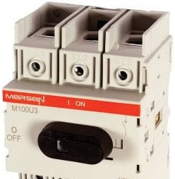 Mersen Disconnect Switches M100U3 - UL 98 Non-Fusible Switch 600VAC 100A 3-Pole (M100U3)