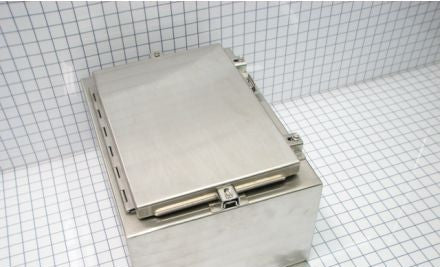 Adalet Enclosures N4X-161208 - Enclosure, 16in.Hx12in.Wx8in.D, N4X, 304 (M10127)
