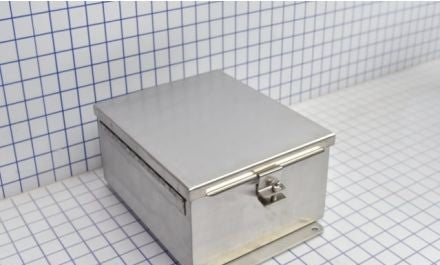 Adalet Enclosures JN4XHSS-100804 - Enclosure, 10in.Hx8in.Wx4in.D, N4X, 304 (M10307)