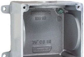 Meltric Plugs & Receptacles MB10112 - Junction Box, Metal, 1-1/2in.NPT (MB10112)