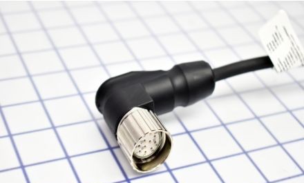 Mencom Cordsets MCVP-12FP-5M-R - 12 PL RA FEM MCV CBL PUR 5M (MCVP-12FP-5M-R)