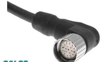 Mencom Cordsets MCVP-19FP-2M-R - 19 PL RA FEM MCV CBL PUR 2M (MCVP-19FP-2M-R)