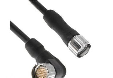 Mencom Cordsets MCVP-19MRFP-10M - 19 PL M-F EXT CBL MAL RA 10M (MCVP-19MRFP-10M)