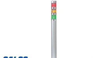 Patlite Visual Signaling Devices ME-302A-RYG - Continuous light, NPN open collector (ME-302A-RYG)