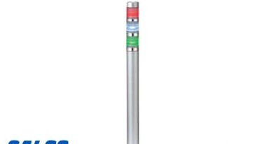 Patlite Visual Signaling Devices ME-302P-RCG+FB123 - Continuous light, PNP open collector (ME-302P-RCG+FB123)