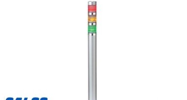 Patlite Visual Signaling Devices ME-302P-RYG+FB123 - Continuous light, PNP open collector (ME-302P-RYG+FB123)