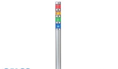 Patlite Visual Signaling Devices ME-402P-RYGB+FB123 - Continuous light, PNP open collector (ME-402P-RYGB+FB123)